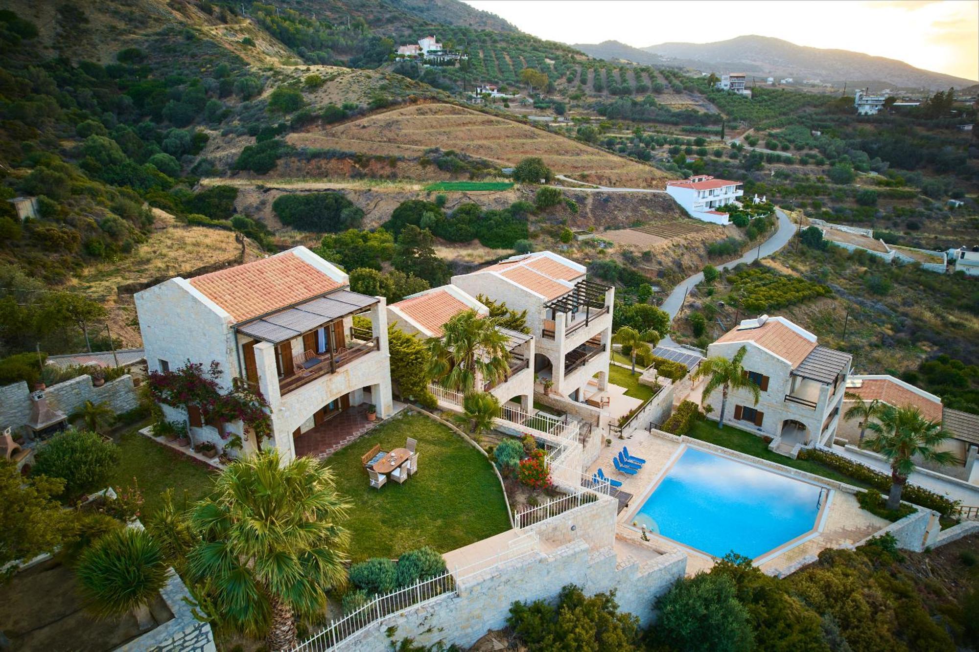 Villa Paradissi In Crete アギア・ペラギア エクステリア 写真