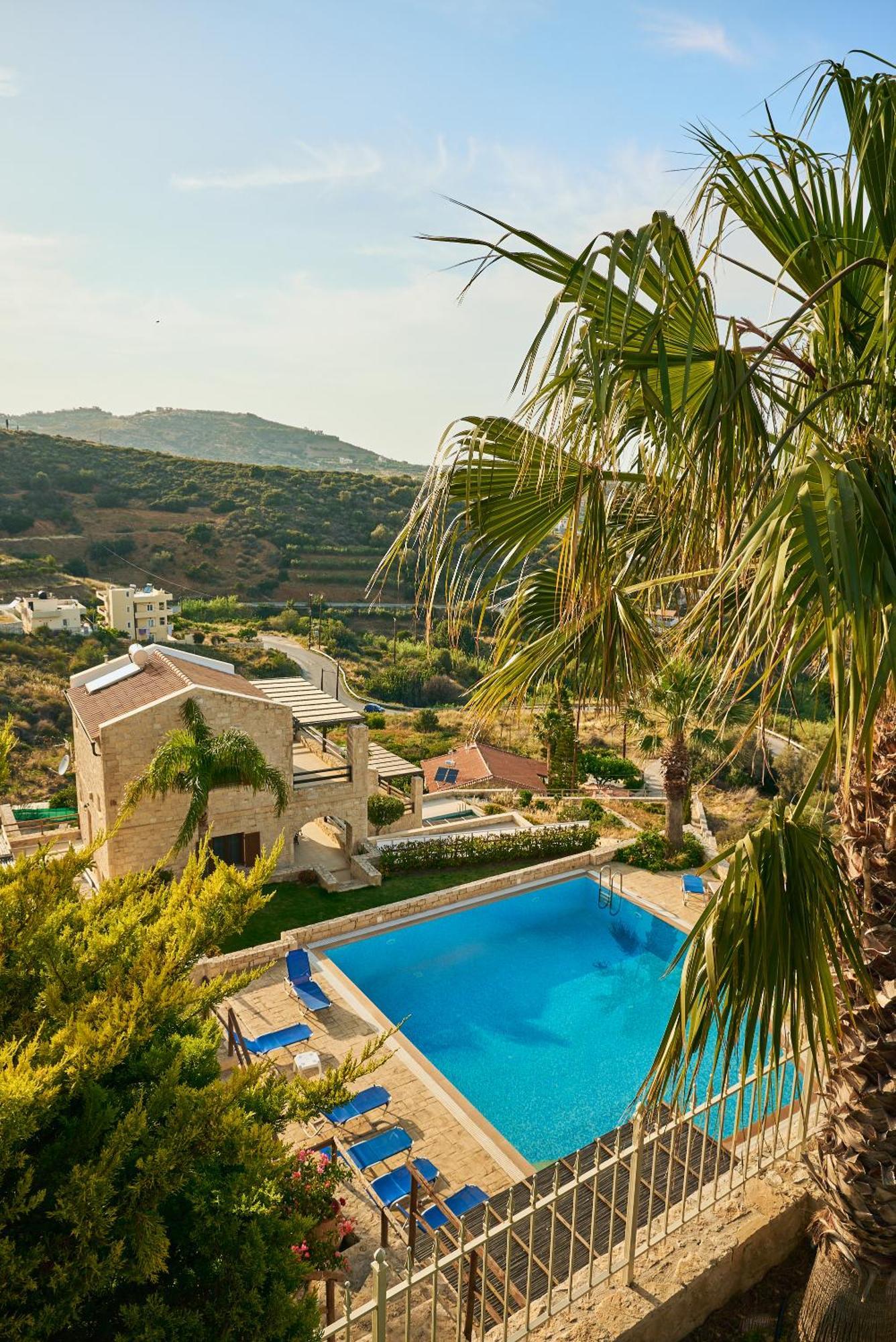 Villa Paradissi In Crete アギア・ペラギア エクステリア 写真