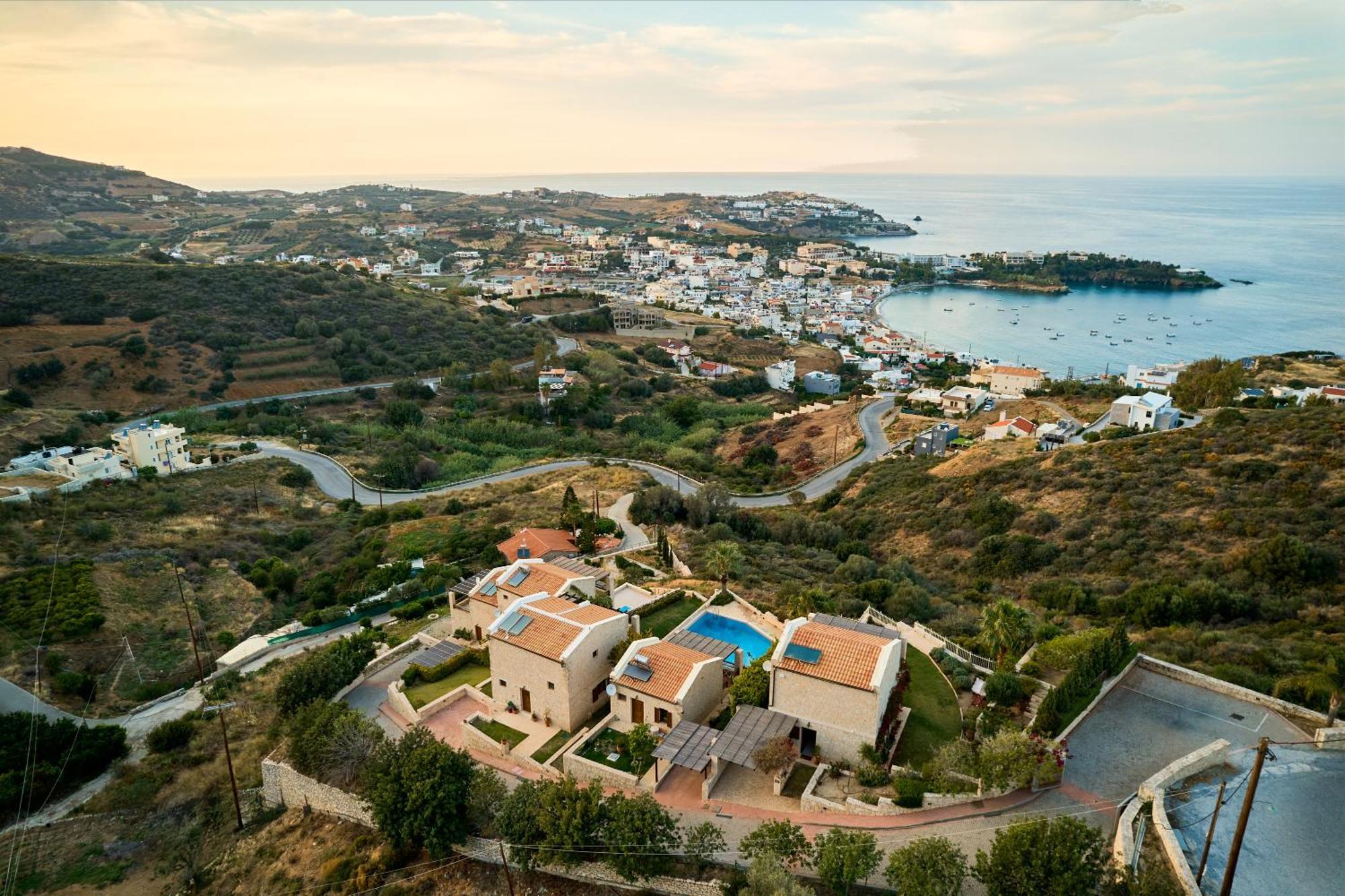 Villa Paradissi In Crete アギア・ペラギア エクステリア 写真