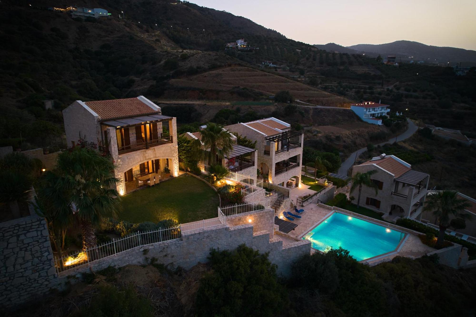 Villa Paradissi In Crete アギア・ペラギア エクステリア 写真