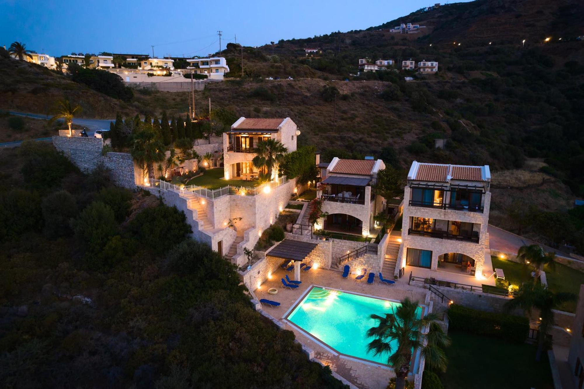 Villa Paradissi In Crete アギア・ペラギア エクステリア 写真