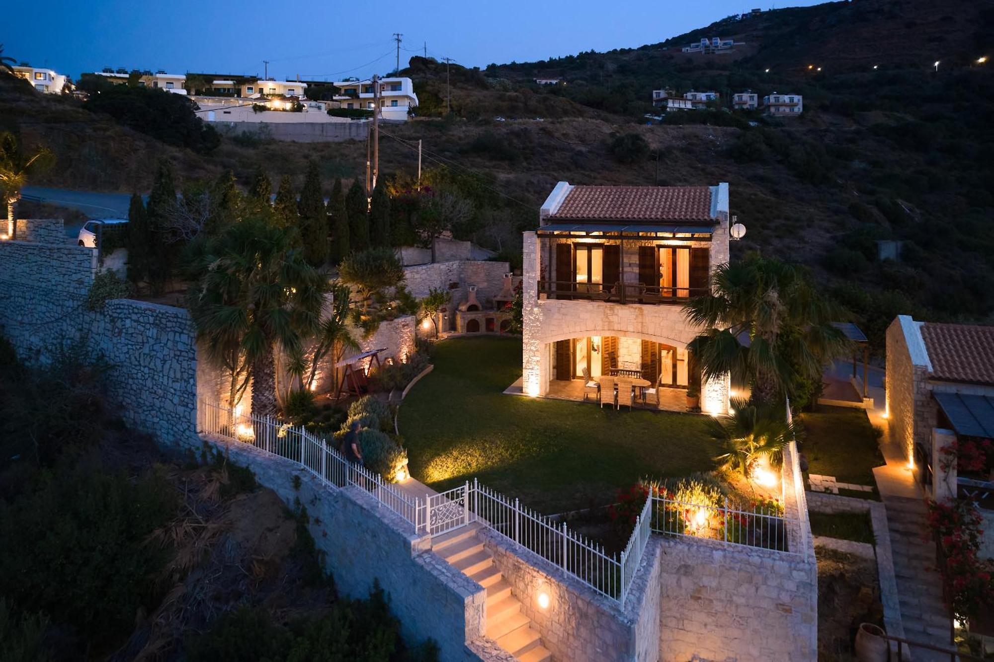 Villa Paradissi In Crete アギア・ペラギア エクステリア 写真
